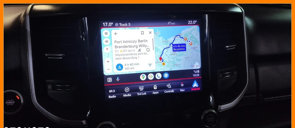 Dodge RAM cena 145950 przebieg: 78367, rok produkcji 2019 z Cybinka małe 436